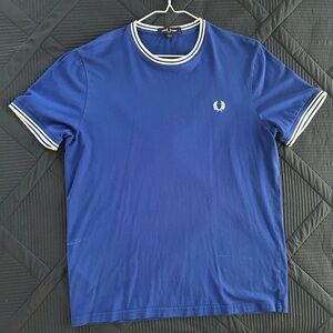 Fred Perry T-shirt Blue Medium